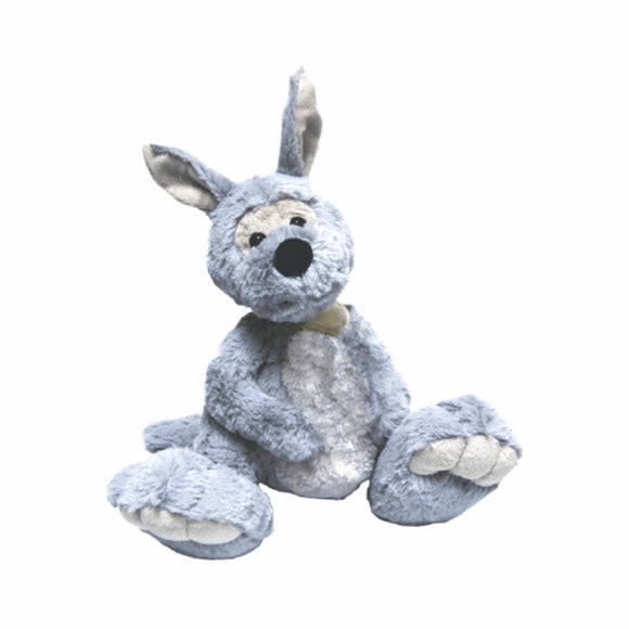 Grey Big Foot Roo Plush Toy Australia - 20cm - fair-dinkum-gifts