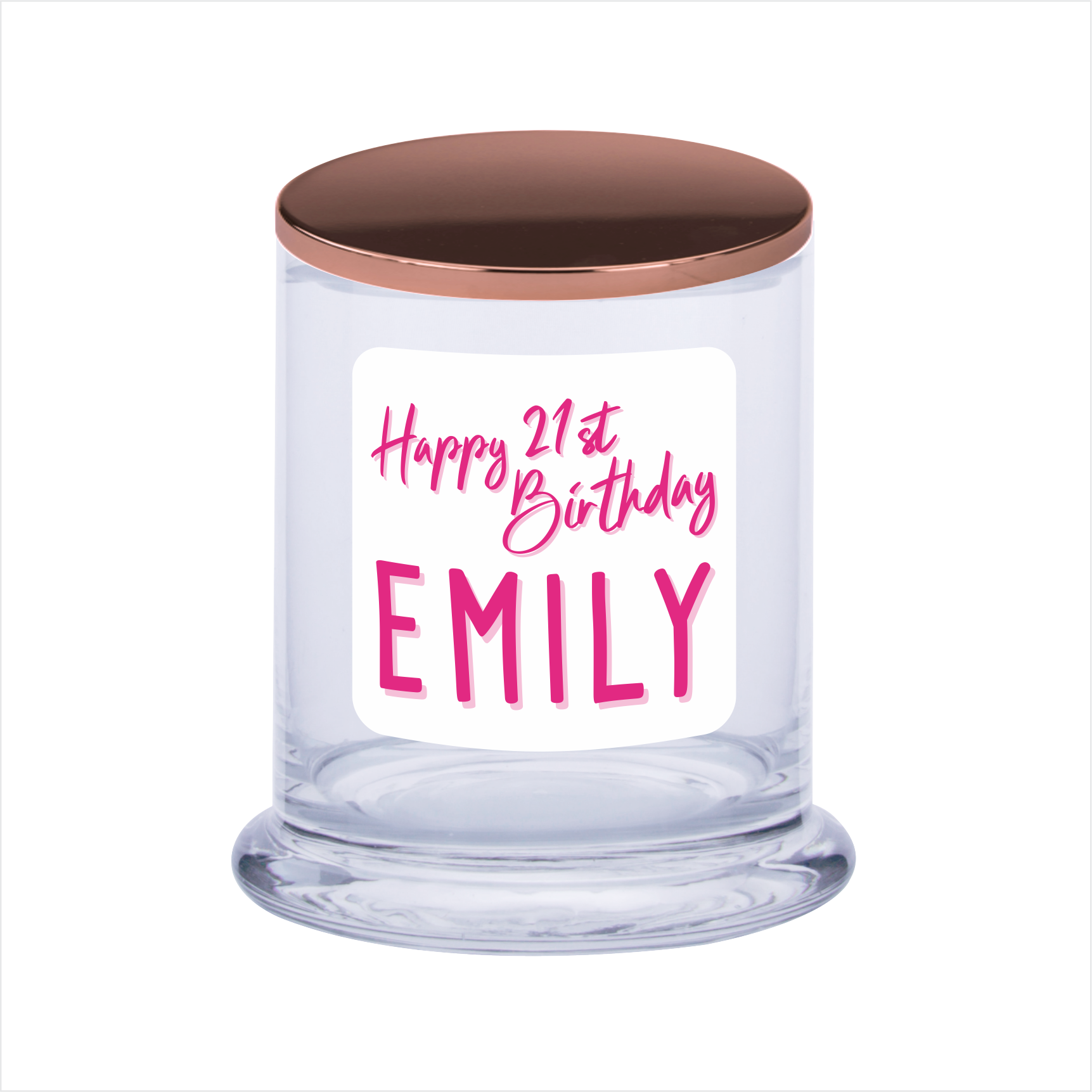 Personalised Happy Birthday Soy Scented Candle Birthday Gift Customised Age Name - fair-dinkum-gifts