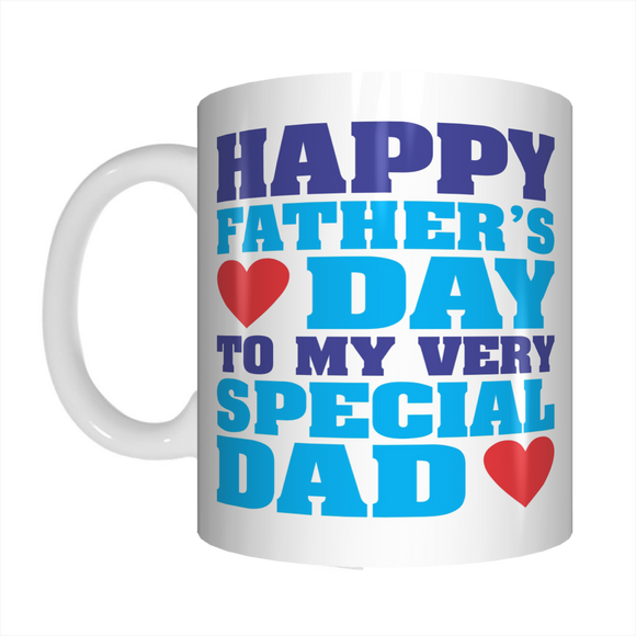 Happy Father's Day To My Very Special Dad Coffee Mug Gift FDG07-92-26042 - fair-dinkum-gifts