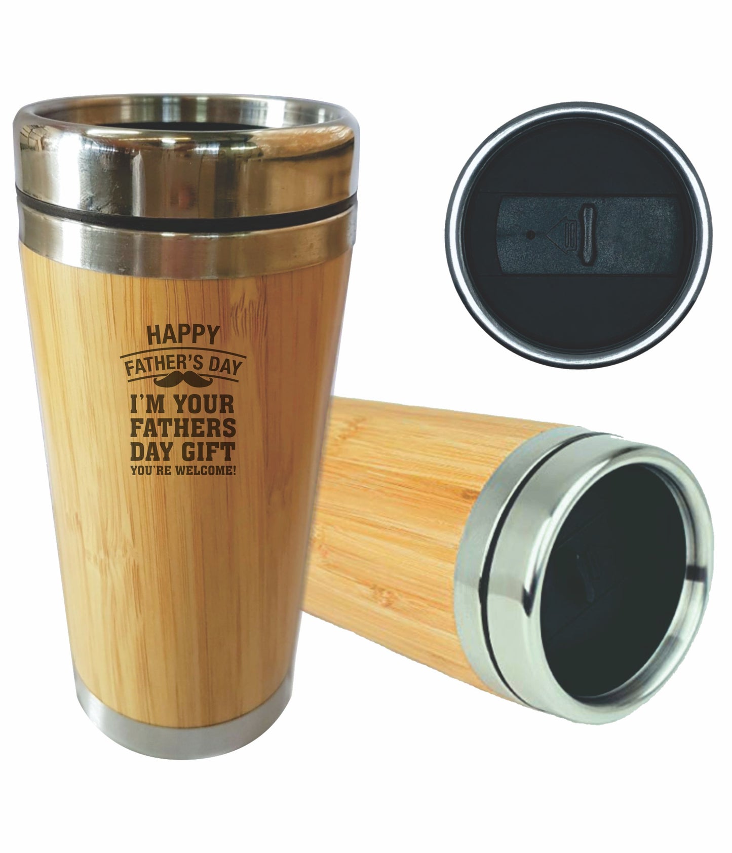 Fathers Day Travel Mug I'm Your Fathers Day Gift Dad Coffee Flask - fair-dinkum-gifts