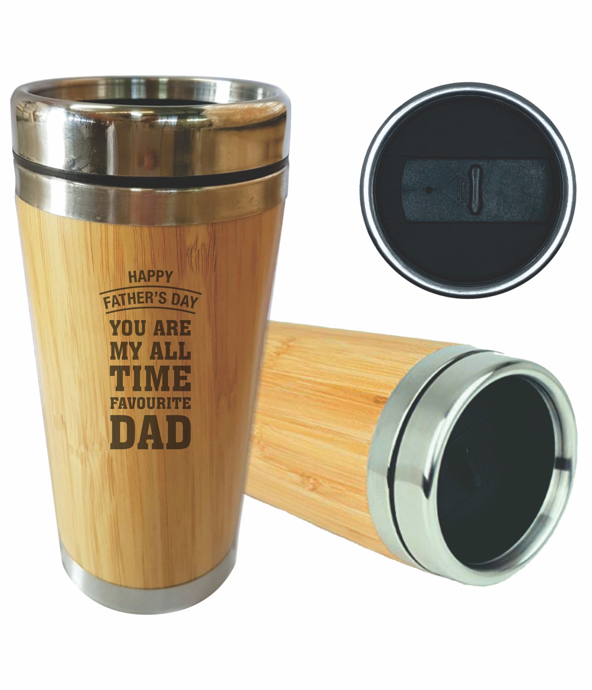 Fathers Day Travel Mug You Are My All Time Favourite Dad Coffee Flask - fair-dinkum-gifts