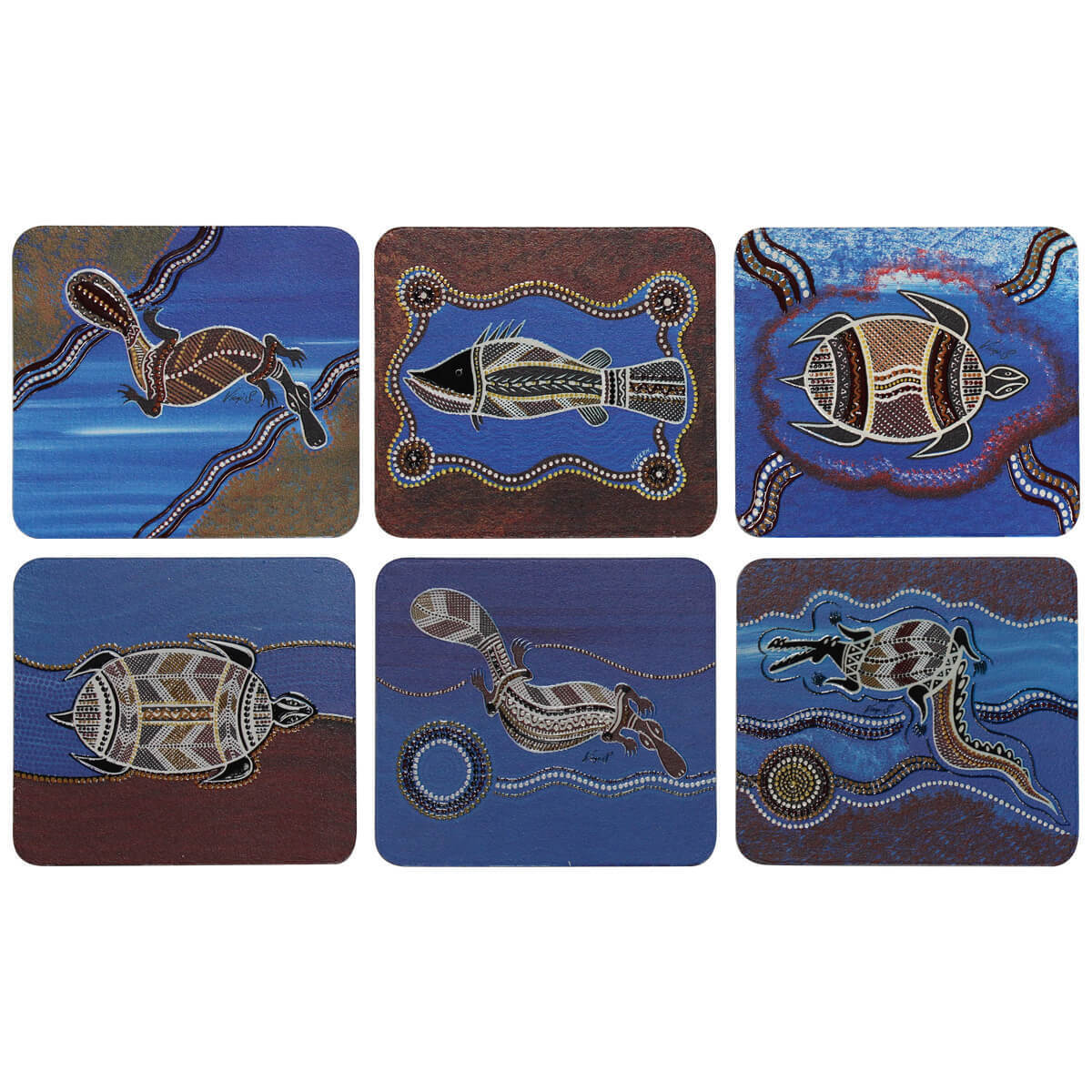 Coasters Viki Skeen | Set of 6