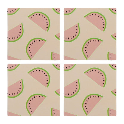 Ceramic Coasters Watermelons