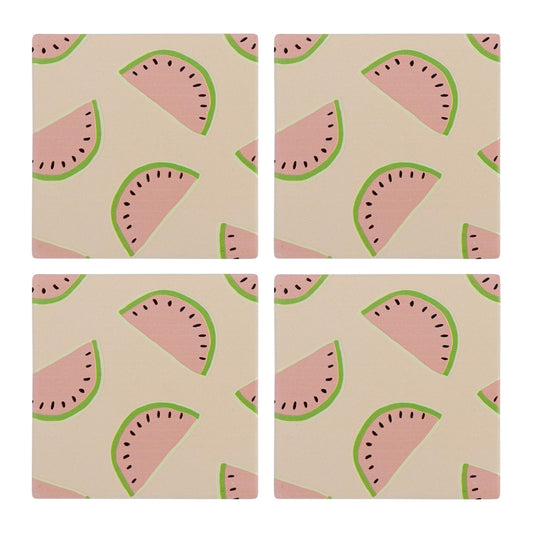 Ceramic Coasters Watermelons