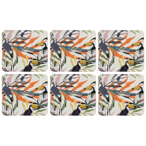 Coasters Toucan | Set of 6