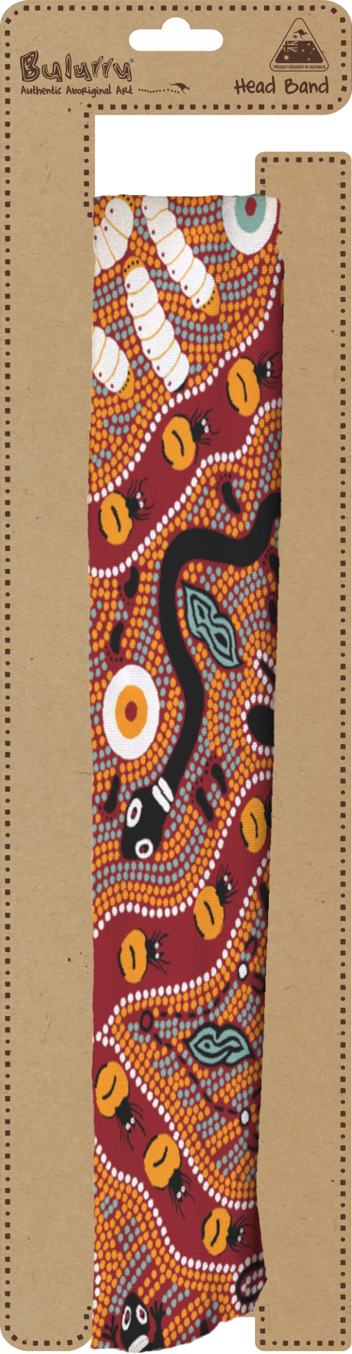 **NEW** Bulurru Head Band - 4 Aboriginal designs to choose from - fair-dinkum-gifts