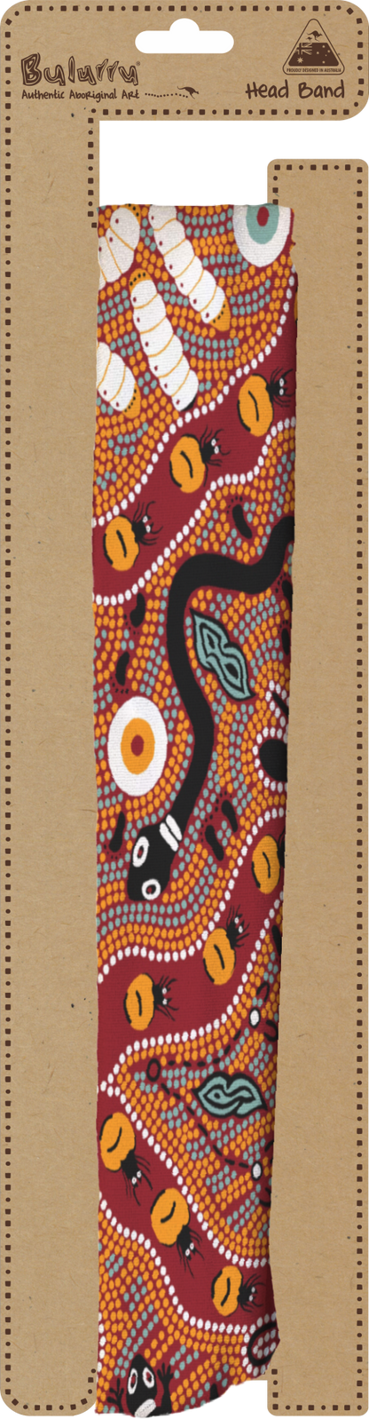 **NEW** Bulurru Head Band - 4 Aboriginal designs to choose from - fair-dinkum-gifts