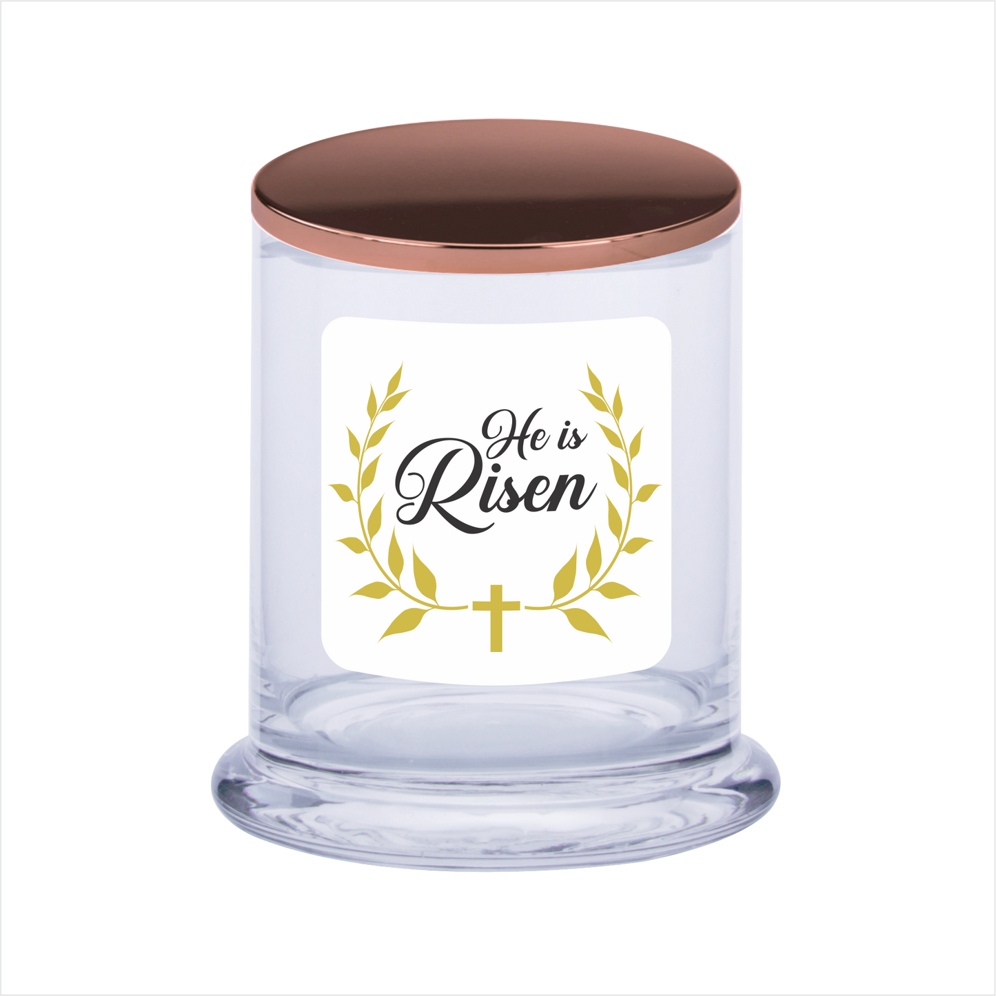 Easter He Is Risen Soy Scented Candle Religious Gift - fair-dinkum-gifts