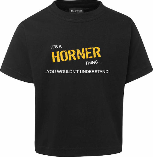 FAMILY NAME T-SHIRT PERSONALISED FDG01-1HT-23037