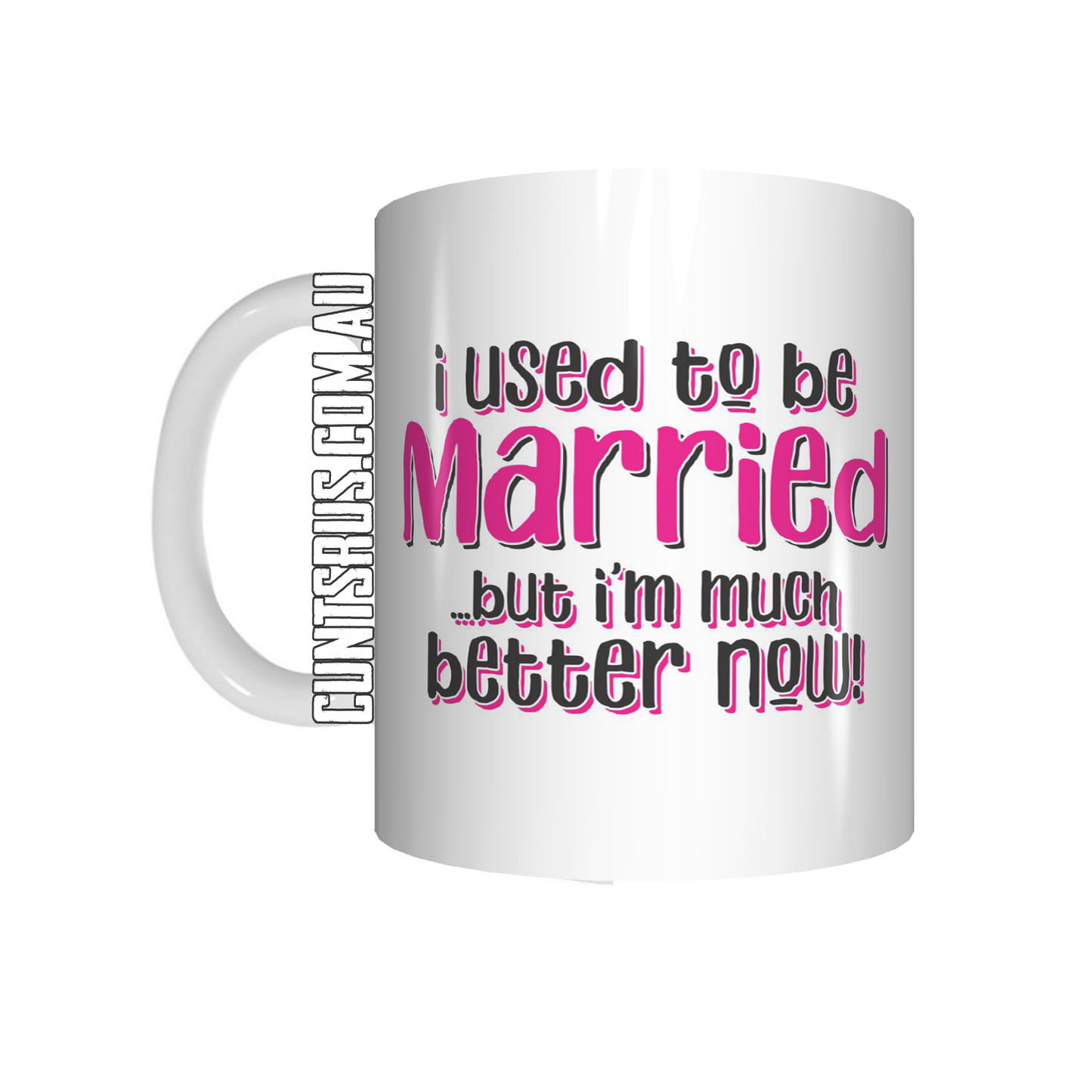 I Used To Be Married Coffee Mug CRU07-92-12143 - fair-dinkum-gifts