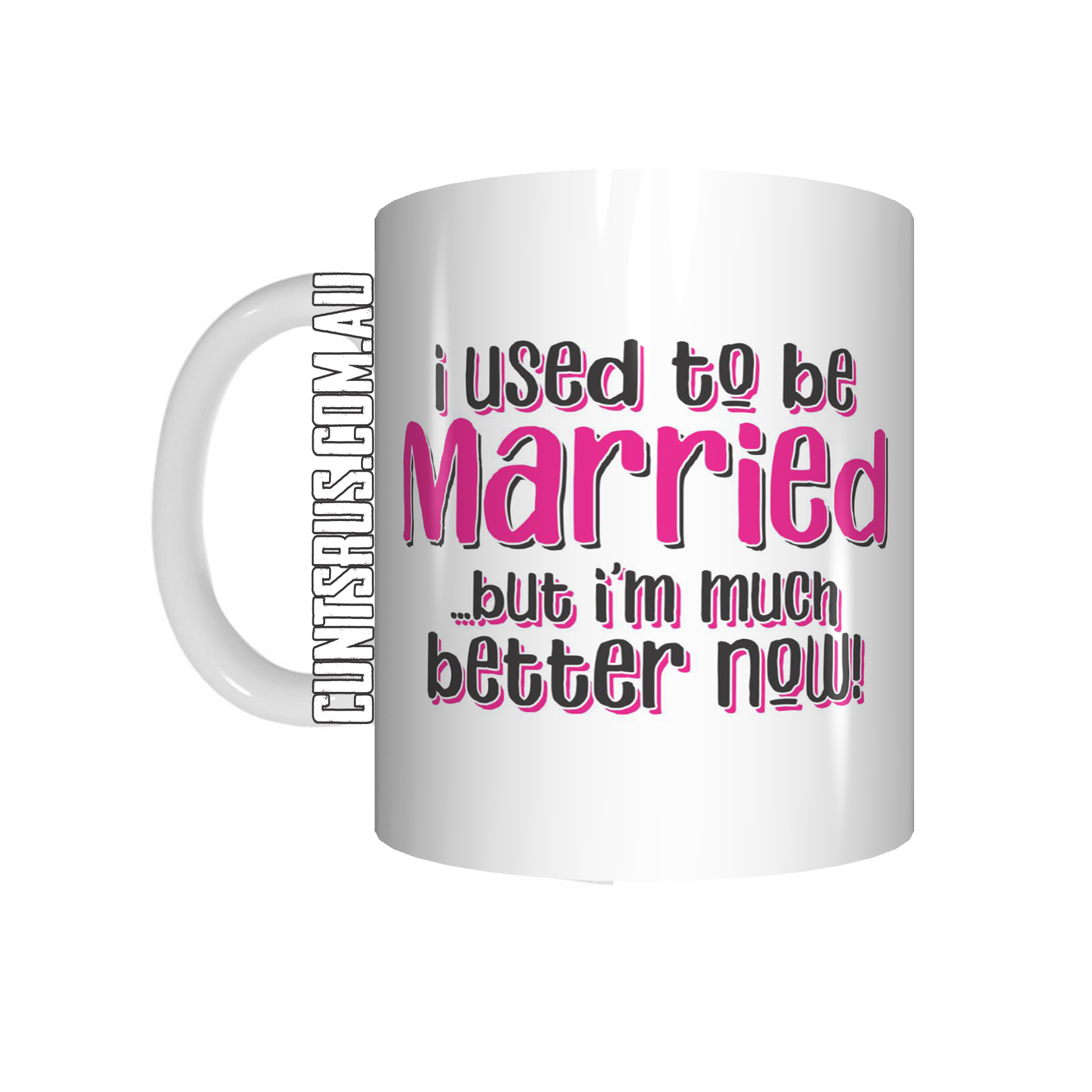 I Used To Be Married Coffee Mug CRU07-92-12143 - fair-dinkum-gifts