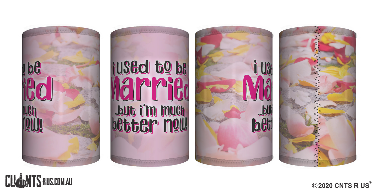 I Used To Be Married Stubby Holder CRU26-40-12143 - fair-dinkum-gifts