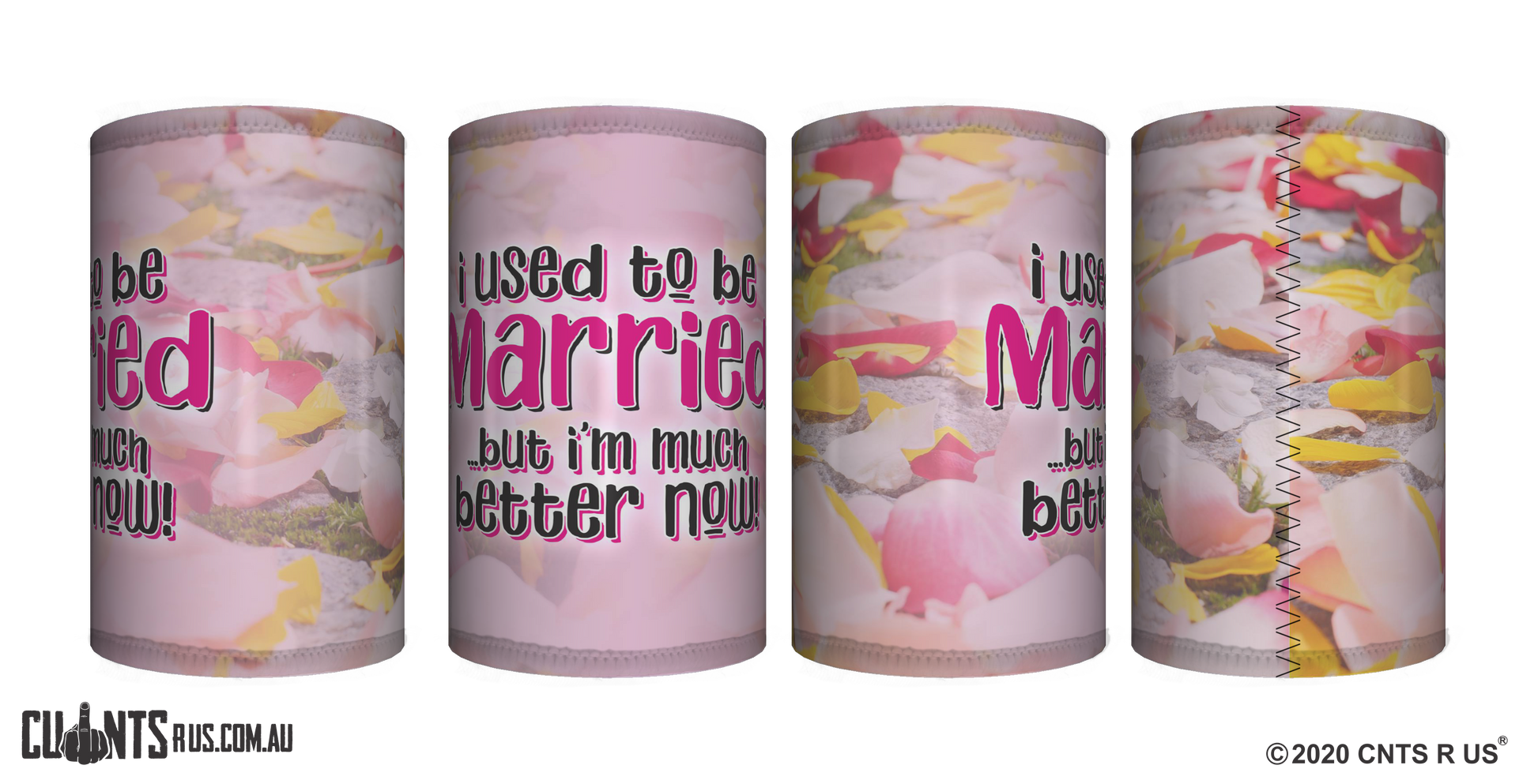 I Used To Be Married Stubby Holder CRU26-40-12143 - fair-dinkum-gifts
