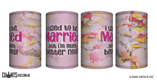 I Used To Be Married Stubby Holder CRU26-40-12143 - fair-dinkum-gifts