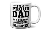 Fathers Day Coffee Tea Mugs Funny Gifts Presents Birthday Christmas - fair-dinkum-gifts