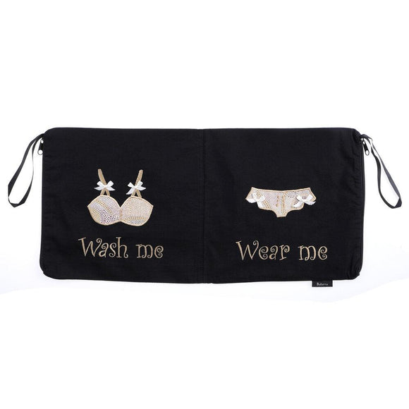 Wash Me/Wear Me Bag - 2 pocket Underwear Bag Aboriginal - fair-dinkum-gifts
