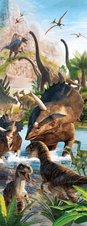 Dinosaur 3D Bookmarks