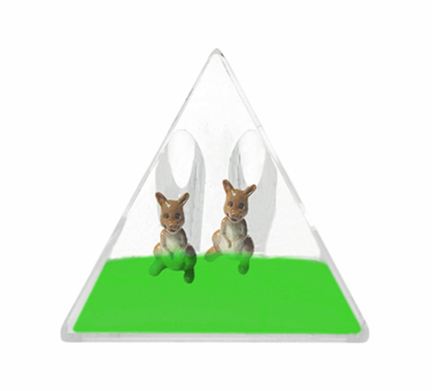 Oily Pyramid Pen Holder Aussie Gifts Souvenirs Stationery Australian Animals - fair-dinkum-gifts
