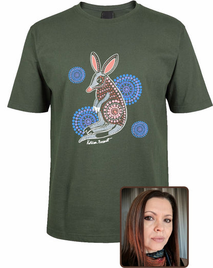 T Shirt ADULT Regular Fit - Kathleen Buzzacott, Bilby Design