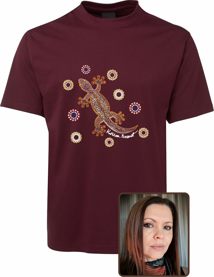 T Shirt ADULT Regular Fit - Kathleen Buzzacott, Gecko Design