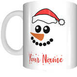 KIDS Christmas Personalised Name Mug XMAS Gift for Children Customised With Own Name - fair-dinkum-gifts
