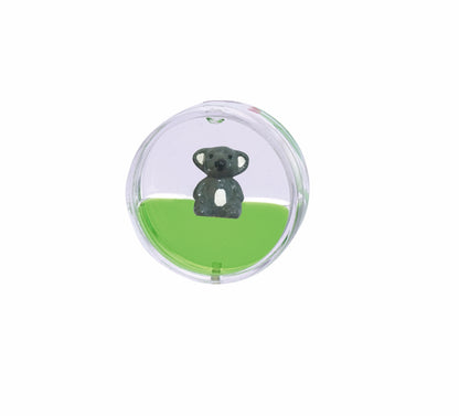 Oily Disc Fridge Magnets Floating Aussie Animals Snowman - fair-dinkum-gifts