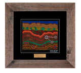Bulurru Aboriginal Art Canvas Print Unstretched - Kamilaroi Country By Wendy Pawley