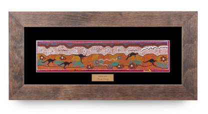Bulurru Aboriginal Art Canvas Print Unstretched - Kamilaroi By Wendy Pawley