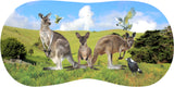Glasses Case Neoprene w/Belt Clip Aussie Designs Australian Themes Animals Souvenirs - fair-dinkum-gifts