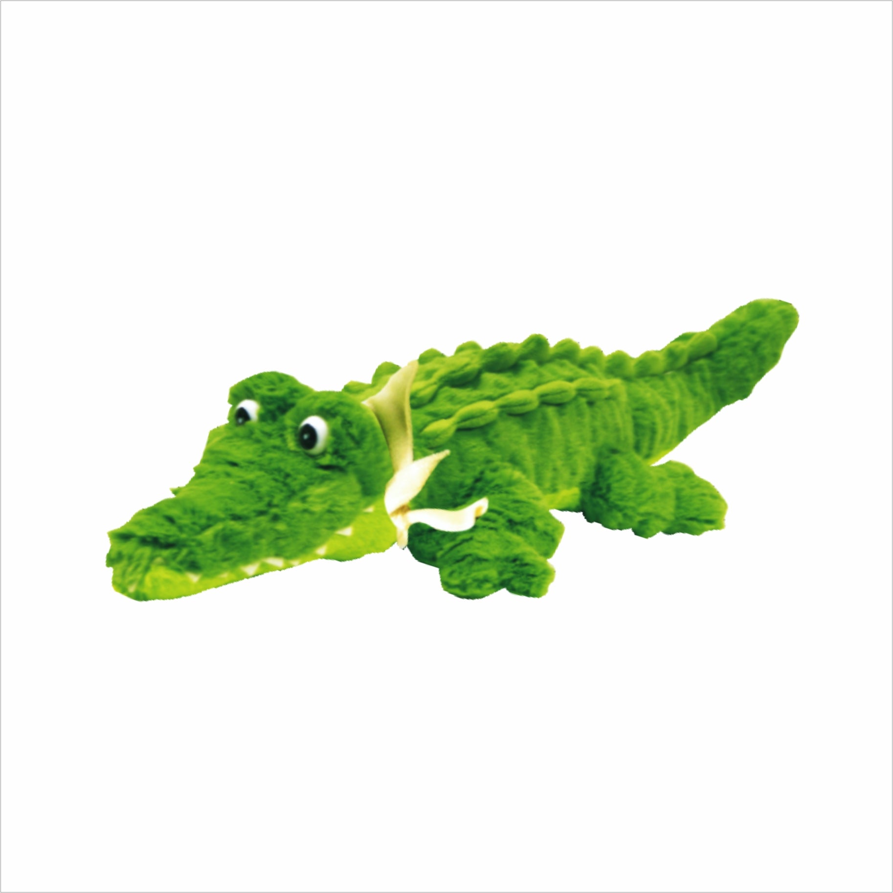 Laying Down Croc Plush Toy Crocodile Australia - 48cm - fair-dinkum-gifts