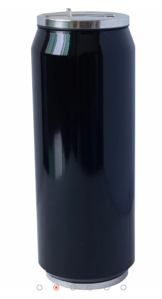 Personalised Thermal Sipper Cans 330 ml or 500ml Stainless Steel Laser Engraved Choose Your Colour - fair-dinkum-gifts