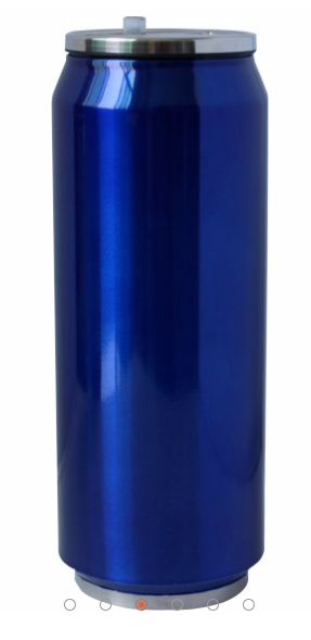 Personalised Thermal Sipper Cans 330 ml or 500ml Stainless Steel Laser Engraved Choose Your Colour - fair-dinkum-gifts