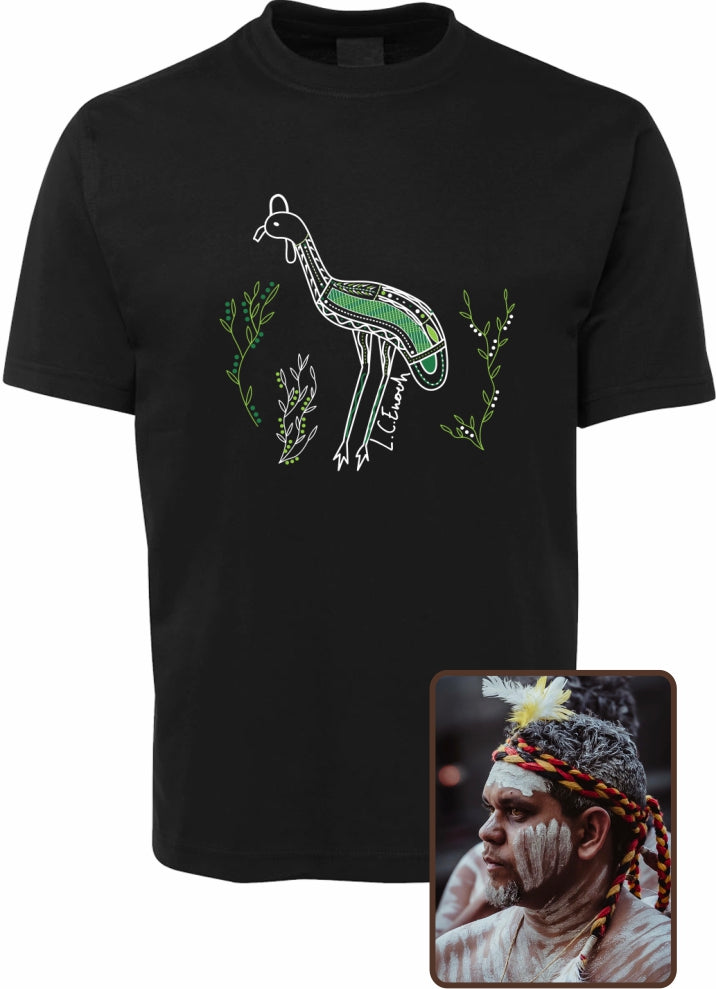T Shirt ADULT Regular Fit - Louis Enoch, Cassowary Design