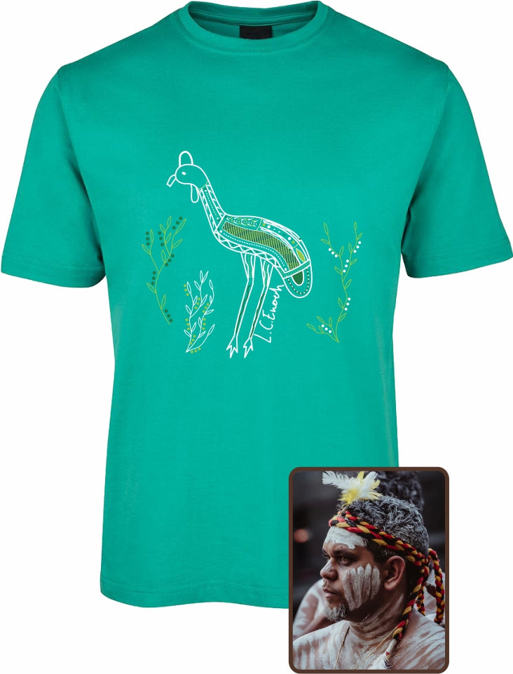 T Shirt ADULT Regular Fit - Louis Enoch, Cassowary Design