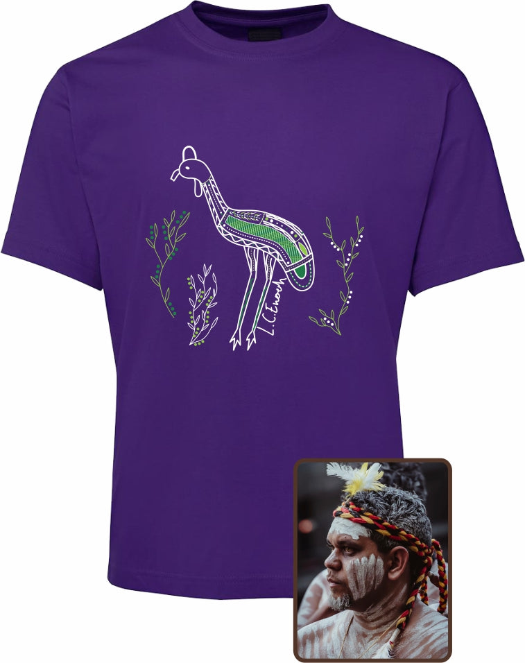 T Shirt ADULT Regular Fit - Louis Enoch, Cassowary Design