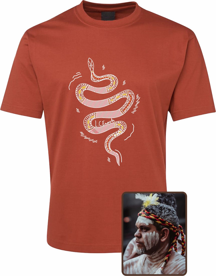 T Shirt ADULT Regular Fit - Louis Enoch, Snake Design
