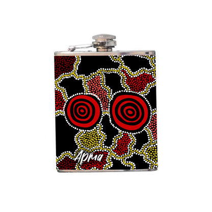 Aboriginal Design Hip Flask 180ml