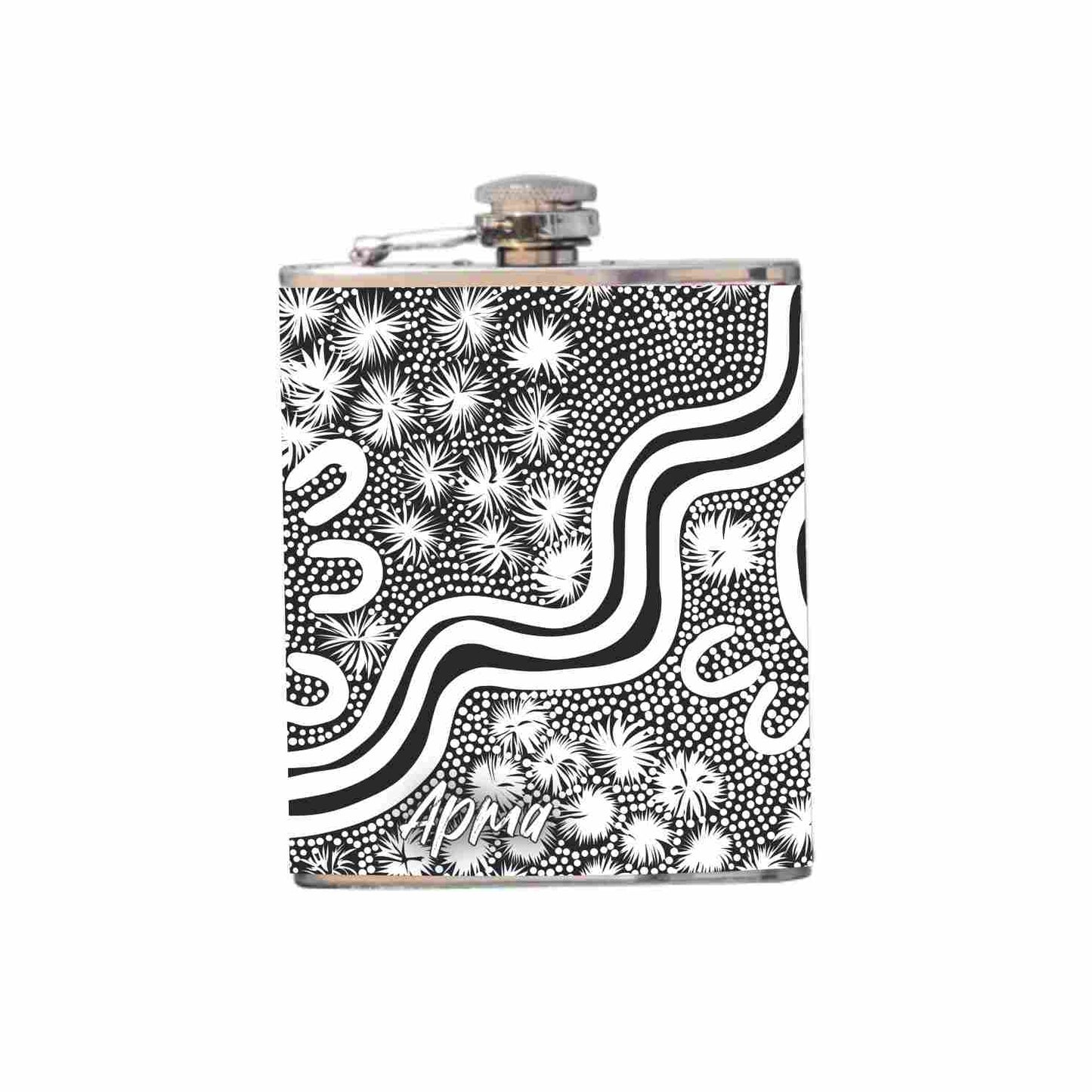 Aboriginal Design Hip Flask 180ml