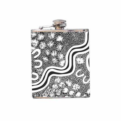 Aboriginal Design Hip Flask 180ml