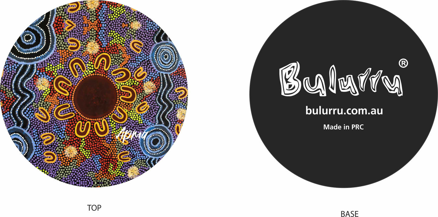 Wine Glass Base Covers by Merryn Apma Daley