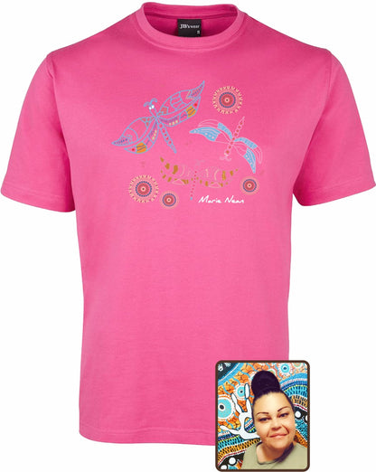 T Shirt ADULT Regular Fit - Marie Nean, Monya Bunguns (Beautiful Wings) Design
