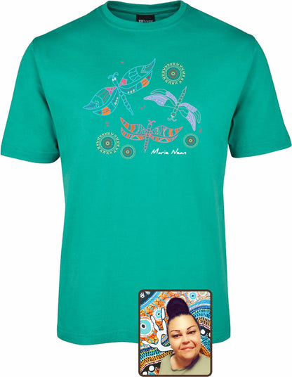 T Shirt ADULT Regular Fit - Marie Nean, Monya Bunguns (Beautiful Wings) Design