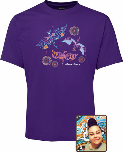 T Shirt ADULT Regular Fit - Marie Nean, Monya Bunguns (Beautiful Wings) Design