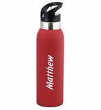 Personalised Drink Bottle 500ml Stainless Steel Laser Engraved Choose Your Colour - fair-dinkum-gifts