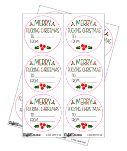 Sticker Pack - Merry Fucking Christmas CRU18-23R-11054