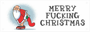 Number Plate - Merry Fucking Christmas