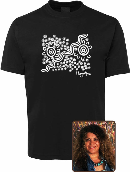 T Shirt ADULT Regular Fit - Merryn Apma, Women Amongst the Spinifex Design