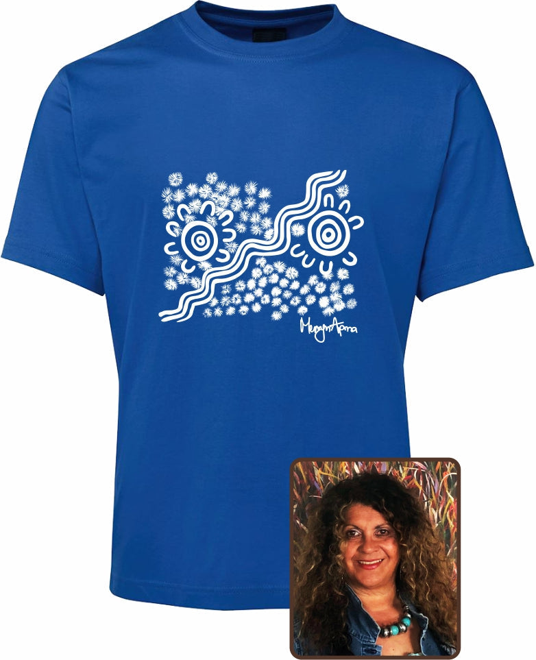 T Shirt ADULT Regular Fit - Merryn Apma, Women Amongst the Spinifex Design
