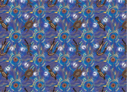 Cork Placemats with Aboriginal Designs