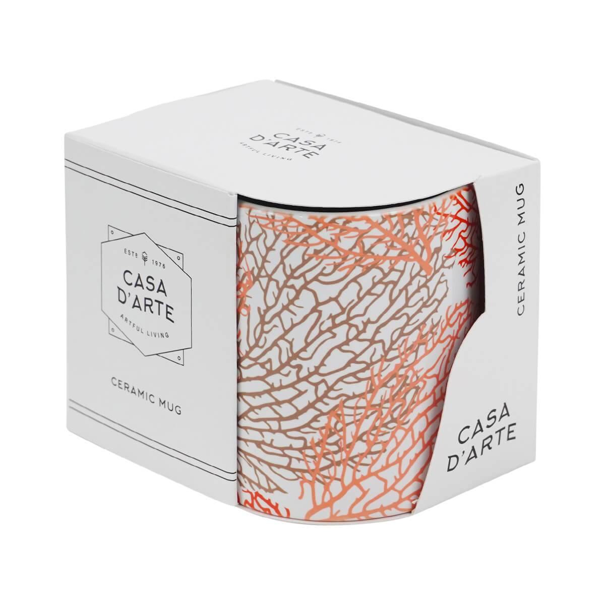 Ceramic Mug Coral - Red Earth Market